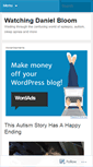 Mobile Screenshot of danielblooms.wordpress.com