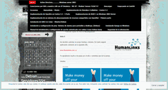 Desktop Screenshot of humanliks.wordpress.com