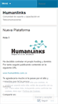 Mobile Screenshot of humanliks.wordpress.com