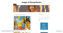 Desktop Screenshot of imagesofstrongwomen.wordpress.com