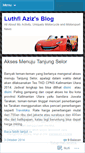 Mobile Screenshot of lutfi117.wordpress.com