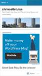Mobile Screenshot of chrissellstulsa.wordpress.com