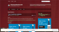 Desktop Screenshot of dramaatdartmouth.wordpress.com
