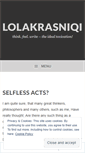 Mobile Screenshot of lolakrasniqi.wordpress.com