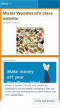 Mobile Screenshot of misterwoodward.wordpress.com