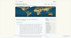 Desktop Screenshot of earthlingblues.wordpress.com