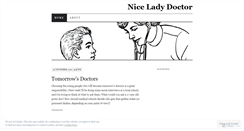 Desktop Screenshot of niceladydoctor.wordpress.com