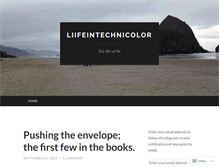 Tablet Screenshot of liifeintechnicolor.wordpress.com