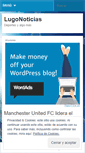 Mobile Screenshot of lugonoticias.wordpress.com