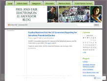 Tablet Screenshot of freeandfairelections.wordpress.com