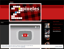 Tablet Screenshot of dospixeles.wordpress.com
