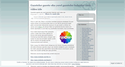 Desktop Screenshot of gazetelere.wordpress.com