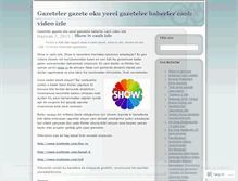 Tablet Screenshot of gazetelere.wordpress.com
