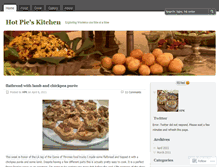 Tablet Screenshot of hotpieskitchen.wordpress.com