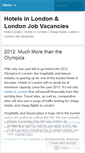 Mobile Screenshot of hotelsinlondonws.wordpress.com