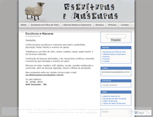 Tablet Screenshot of esculturasemascaras.wordpress.com