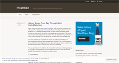 Desktop Screenshot of pivalmike.wordpress.com