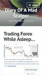 Mobile Screenshot of madscalper.wordpress.com