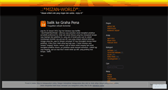 Desktop Screenshot of meezansadja.wordpress.com