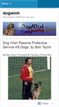 Mobile Screenshot of dogwish.wordpress.com