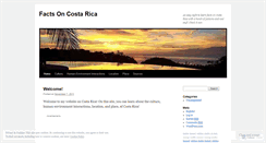 Desktop Screenshot of factsoncostarica.wordpress.com