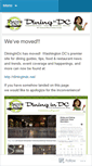 Mobile Screenshot of diningindc.wordpress.com