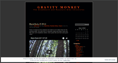 Desktop Screenshot of gravitymonkey.wordpress.com