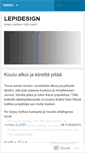 Mobile Screenshot of lepidesign.wordpress.com
