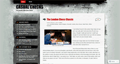 Desktop Screenshot of casualchecks.wordpress.com