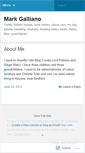 Mobile Screenshot of markgalliano.wordpress.com