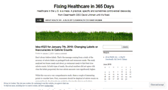 Desktop Screenshot of health365.wordpress.com