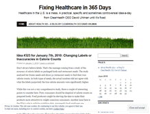 Tablet Screenshot of health365.wordpress.com