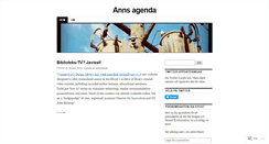 Desktop Screenshot of annmargareta.wordpress.com