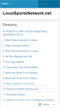 Mobile Screenshot of localsportsnetwork.wordpress.com
