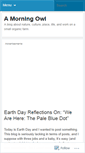 Mobile Screenshot of amorningowl.wordpress.com