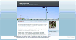 Desktop Screenshot of greencorporation2011.wordpress.com