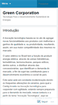 Mobile Screenshot of greencorporation2011.wordpress.com