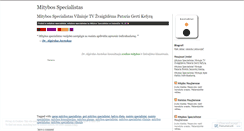 Desktop Screenshot of mitybosspecialistas.wordpress.com