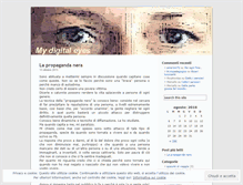 Tablet Screenshot of mydigitaleyes.wordpress.com