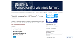 Desktop Screenshot of beijing15ma.wordpress.com