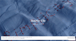 Desktop Screenshot of bloominelle.wordpress.com