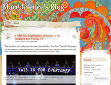 Tablet Screenshot of macedefence.wordpress.com