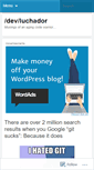 Mobile Screenshot of devluchadore.wordpress.com