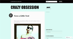Desktop Screenshot of crazeeobsession.wordpress.com