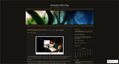 Desktop Screenshot of christopherkliks.wordpress.com