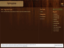 Tablet Screenshot of hiphopplus.wordpress.com