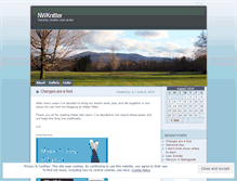 Tablet Screenshot of nwknitter.wordpress.com