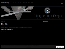 Tablet Screenshot of heijoshin.wordpress.com