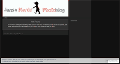Desktop Screenshot of jamiekanki.wordpress.com