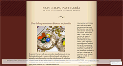 Desktop Screenshot of fraumildapasteleria.wordpress.com